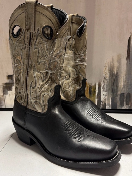 Laredo Other - Laredo Birchwood Western Boots Mens
Black Leather Cowboy Boots
